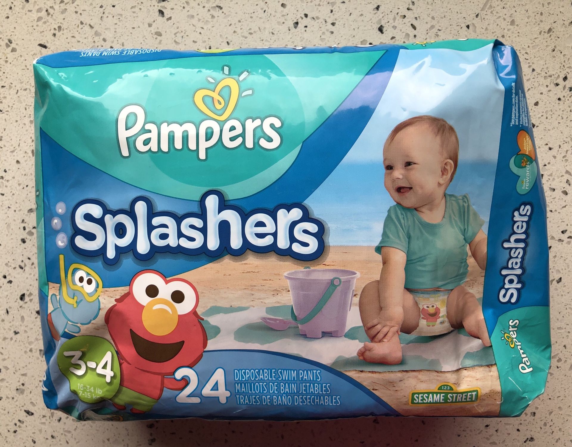 Pampers splashers