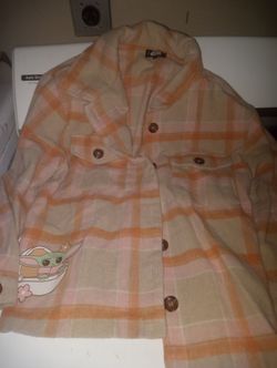 Girl's Baby Yoda Jacket