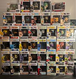 Pop Funko Lot Star War Dragonball Z Rick Morty Pokemon Looney Tunes Fallout Avengers