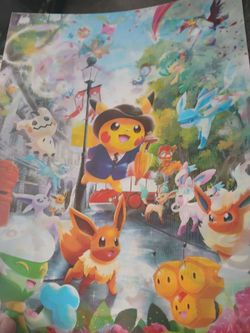 3D POKEMON POSTER - 3D lenticular poster