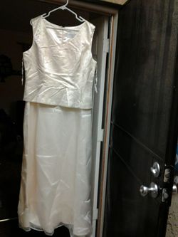 Dress from David bridal