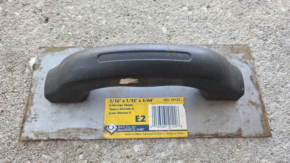 Grout Float / Cement Spreader