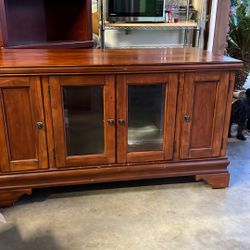 TV Stand with Shelving And Compartments