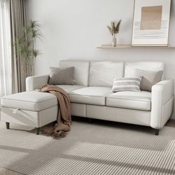 Beige couch