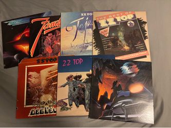 ZZ Top Vinyl Bundle of 7 records