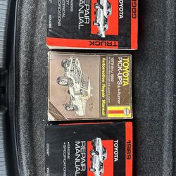 Toyota Pick Up Repair Manual
