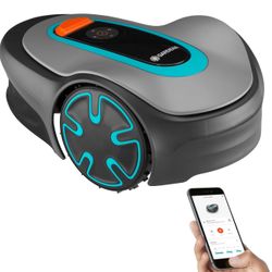 GARDENA 15202-41 SILENO Minimo - Automatic Robotic Lawn Mower, with Bluetooth app and Boundary