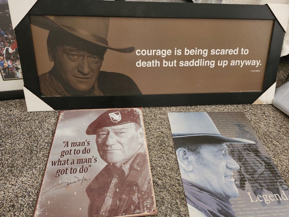 John Wayne Decor 