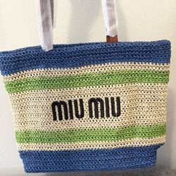 Authentic GWP (Gift with purchase) Miu miu Tote bag 
