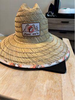 Buc-ees tiki lifeguard hat