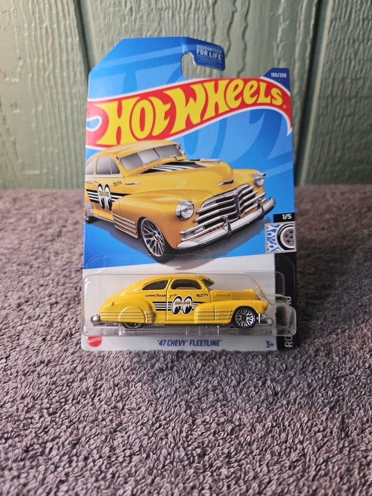 Hot Wheels 2022 Mooneyes '47 Chevy Fleetline #155/250 Rod Squad #1/5
