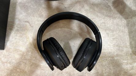 Zihnic Ear Muff Headphones- Bluetooth- Black