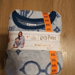 Wizarding World Women's Harry Potter Fleece 2-Piece Jogger Set Size XXL
