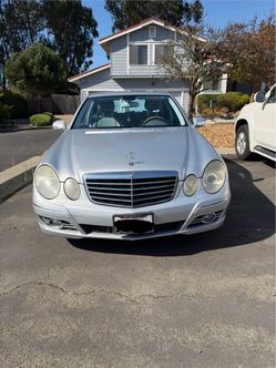 2007 Silver Mercedes-Benz E350