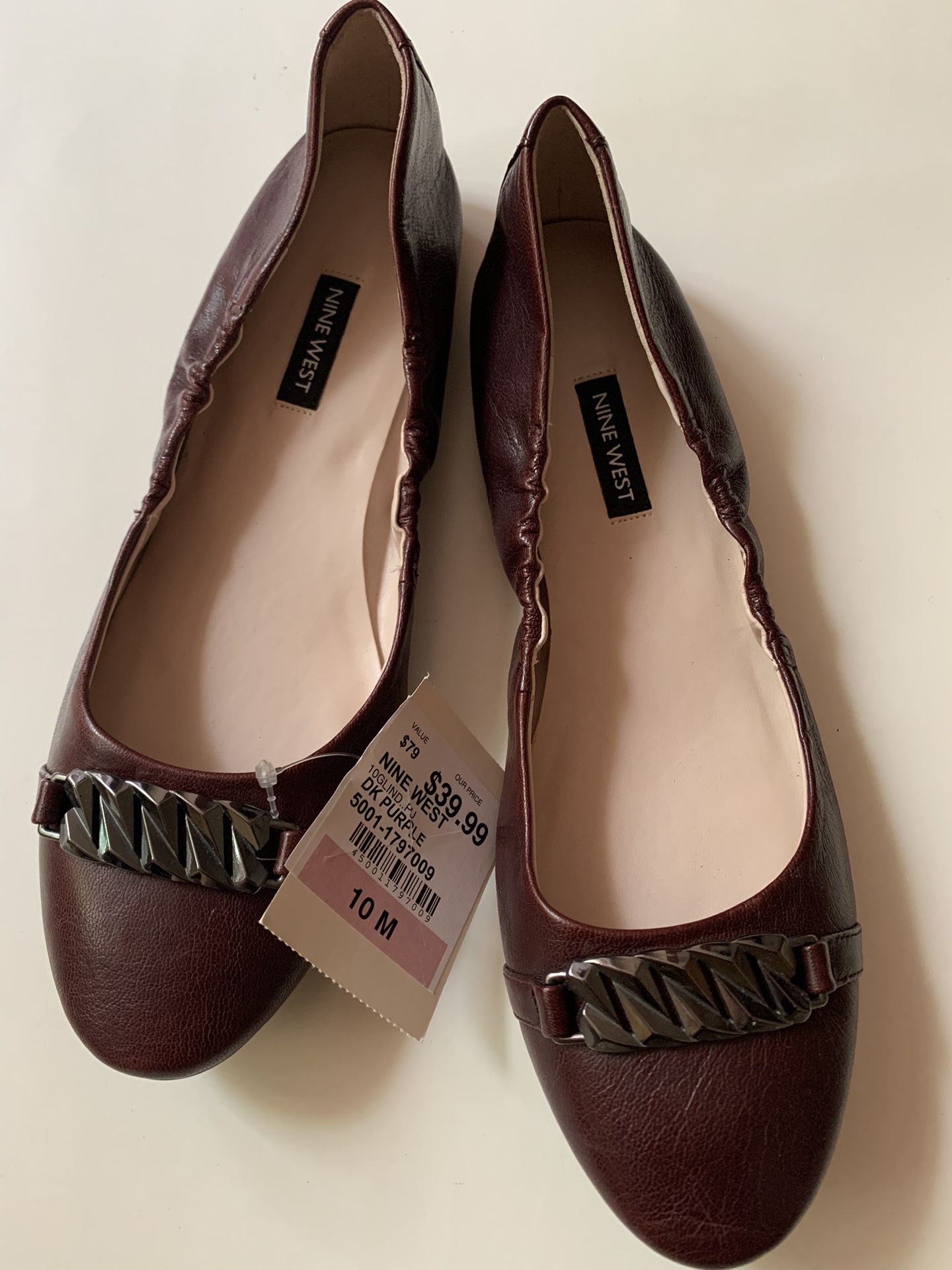 NEW Nine West Women’s Flats Sz 10, Tag Price Is $40 P/up Brooklyn NY 11229
