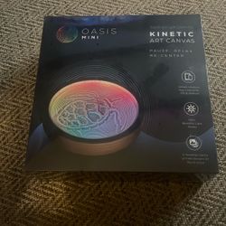 Kinetic Art Canvas Oasis Mini