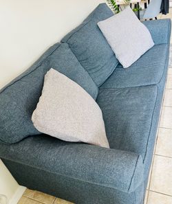 City Furniture Blue Sofa Bed