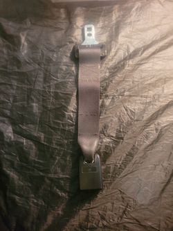 Car Seat Belt Buckle with Webbing