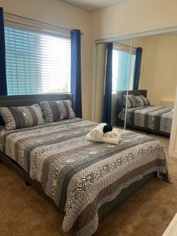 Full size mattress and frame