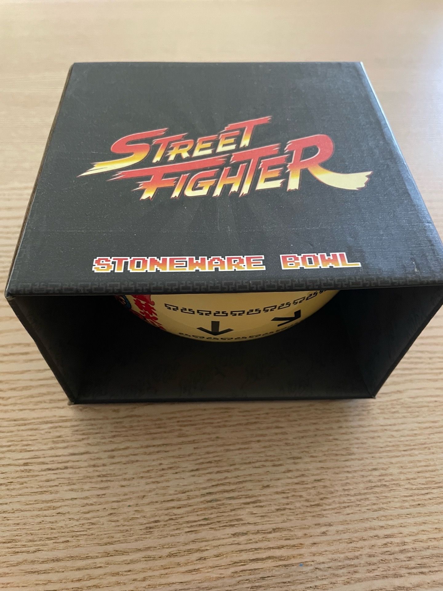 Rare Street Fighter Ryu Stoneware Bowl Hot Topic