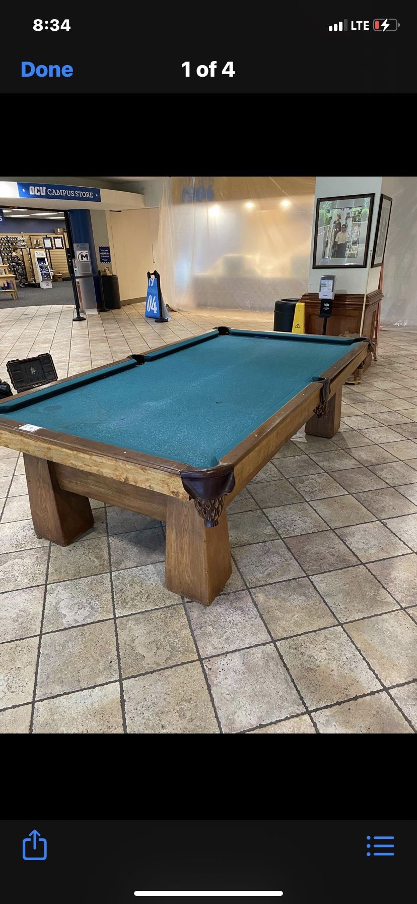 Pool Tables $950 each