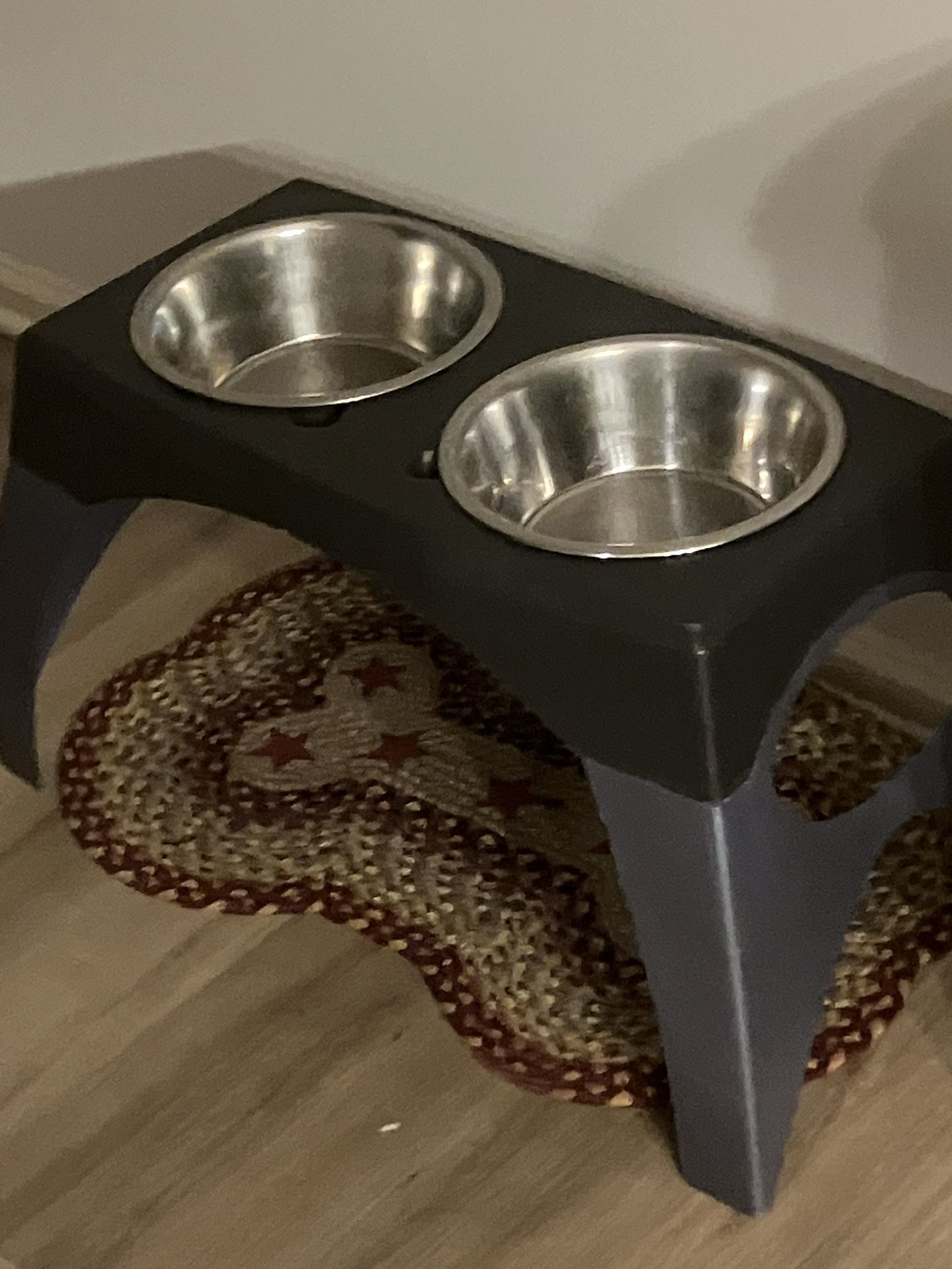 Tall Food & Water Bowl Set