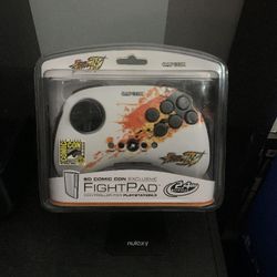 Street Fighter IV FightPad PS3 Controller SDCC 2009 Exclusive Wireless New