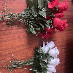 Plastic Roses for decoration