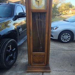 VINTAGE 1960's - 1970's RIDGEWAY  #337 "CITATION" GRANDFATHER CLOCK (READ DESCRIPTION)