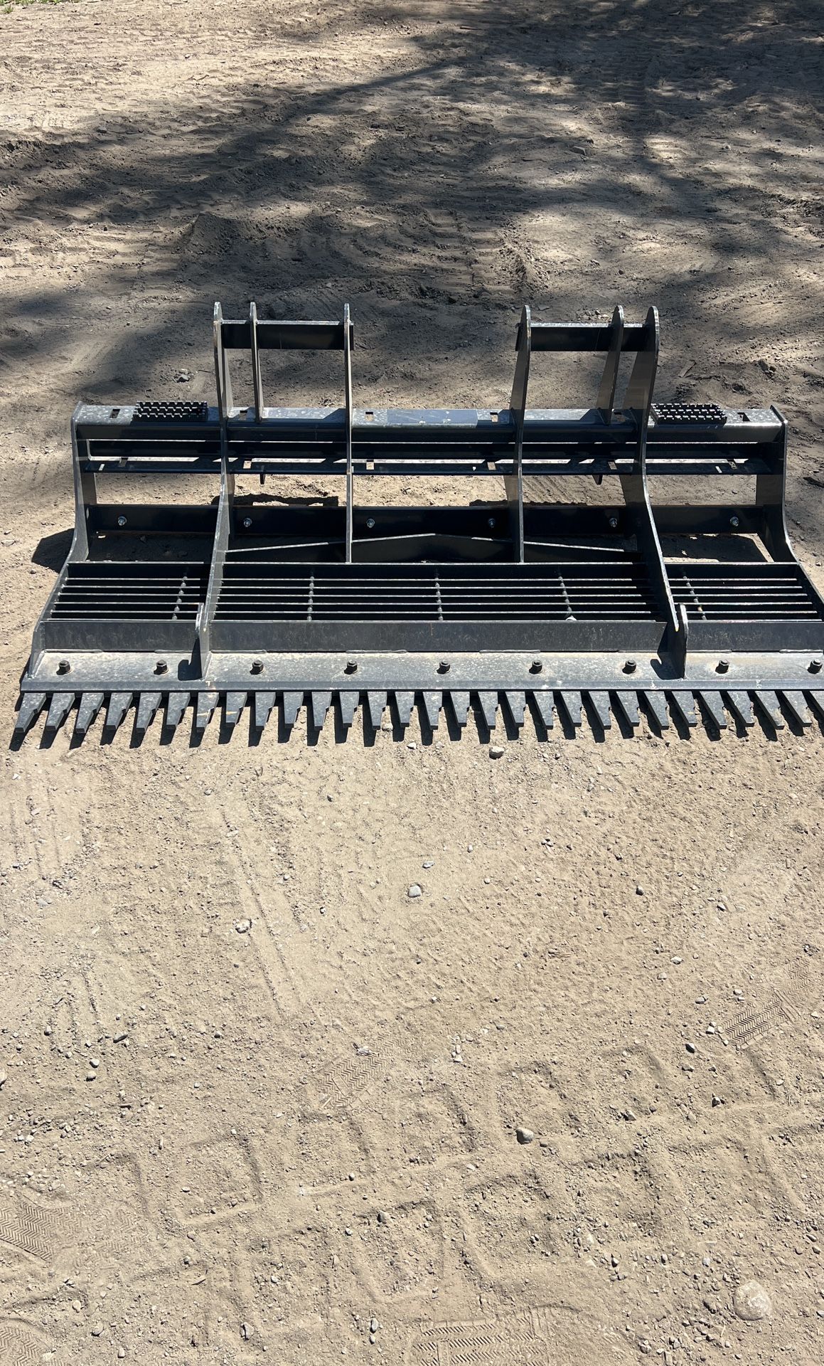 Skid Steer Land Leveler Grading Attachment