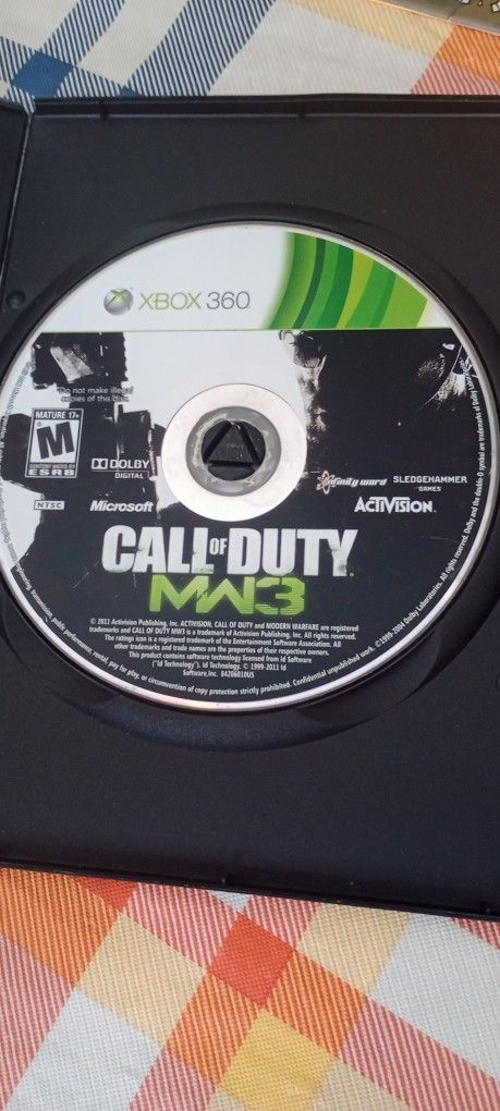 Xbox 360 Games $7 Each Game