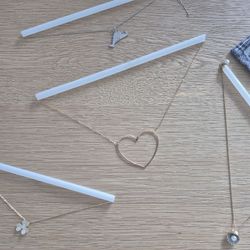 4 Gorgeous SWAROVSKI CRYSTAL gold filled Necklaces