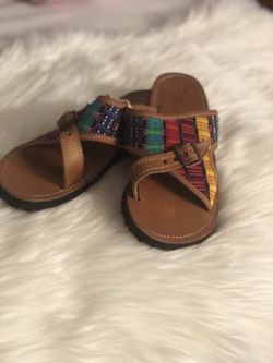 Guatemalan sandals (PICK UP ONLY)