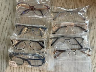 NEW Branded Unisex Eyeglasses With Demo Lens (8+ Availble)
