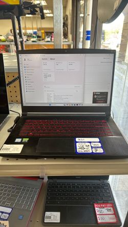 MSI MS16W1 2.5gb ssd 8 gb ram