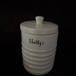 RaeDunn Canister Things. 