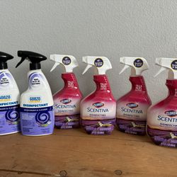 Clorox Lavender Disinfecting Cleaner Sprays