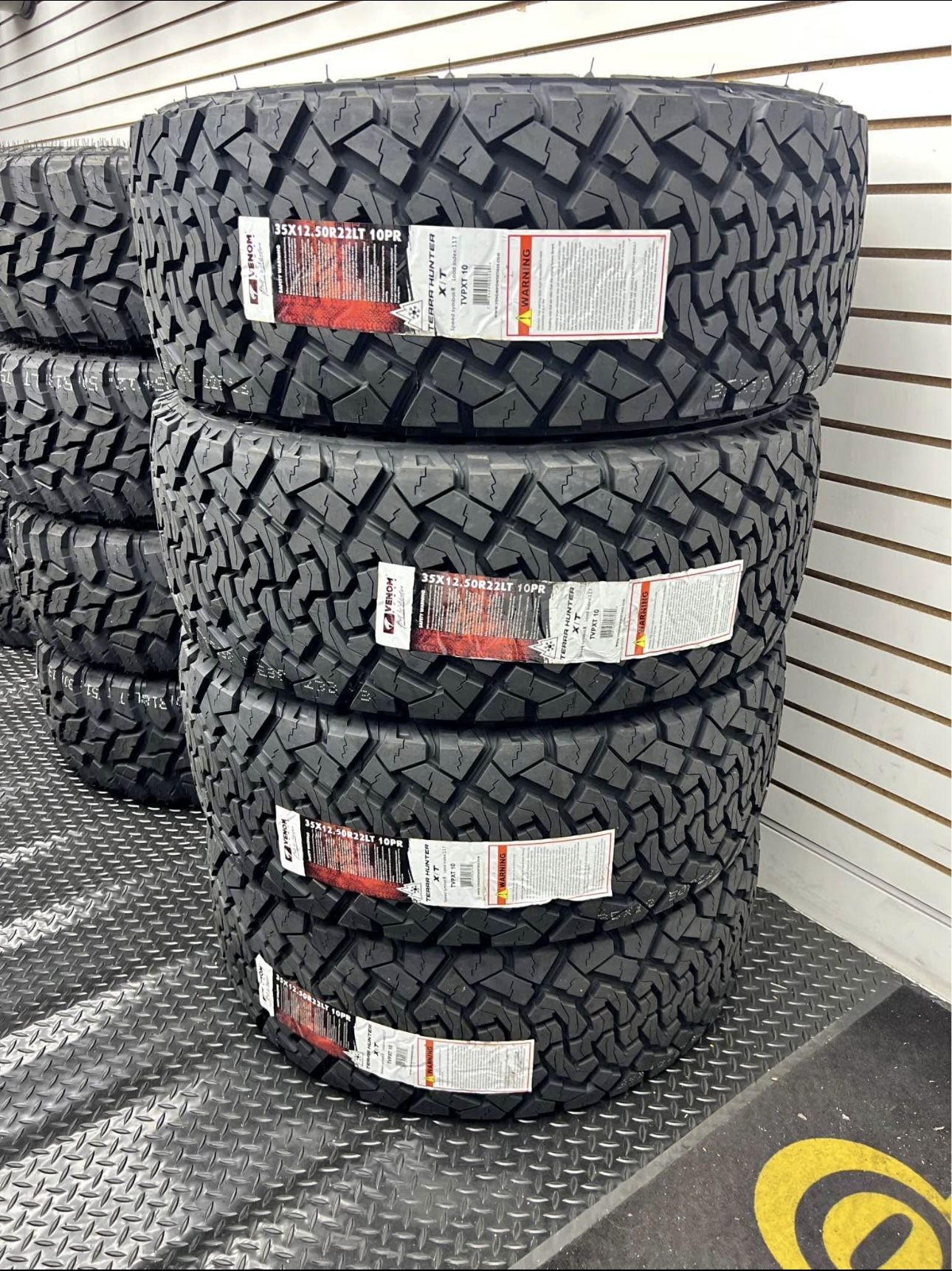 New Tires 35x12.50R22 Venom Terra Hunter XT For Sale, WE FINANCE