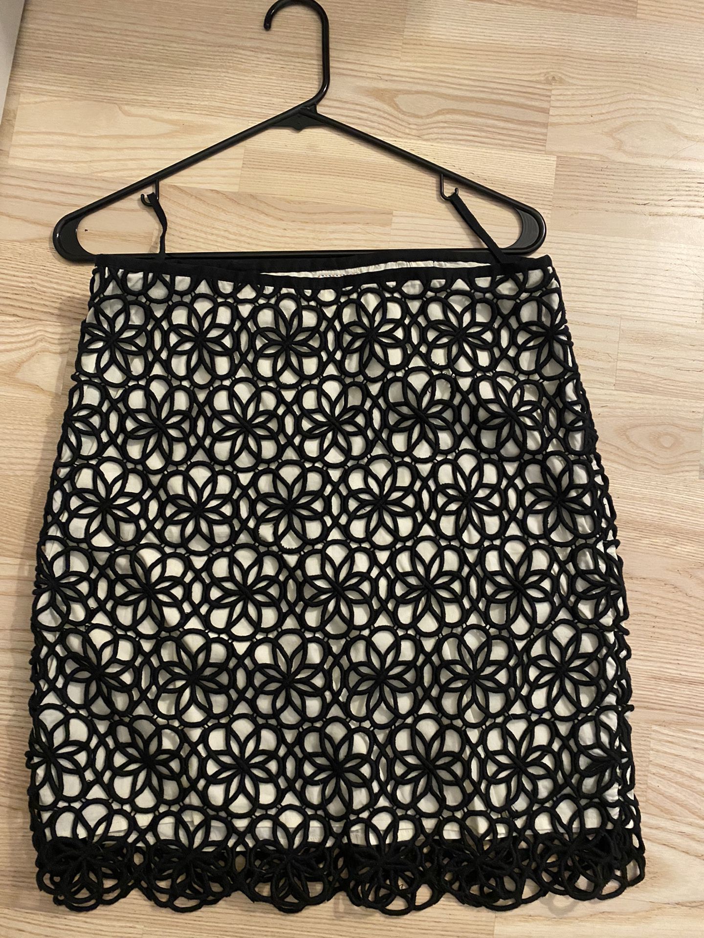 Spring Skirt (Anthropologie) With Cutout Details 