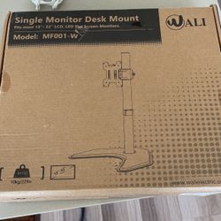 Single Monitor desk mount