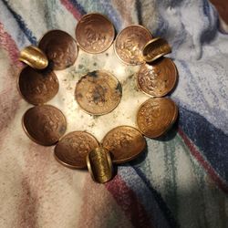 Mexican Coin Ash Tray
