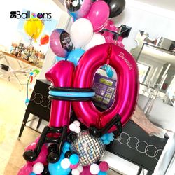 Balloons Bouquet - Happy Birthday 