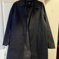 Mens Uniqlo Waterproof Coat