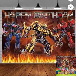 Transformers Backdrop