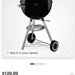 Weber 18" Original Kettle Charcoal Grill