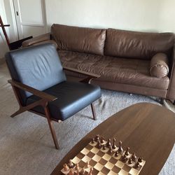 Living room furniture, table, chair, sofa