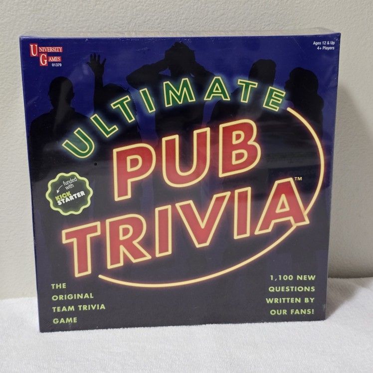 ULTIMATE PUB TRIVIA GAME University Games