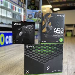 Xbox Series X (Bundles Available) (Take It Home In Payment/ llévatelo a casa en pagos) 