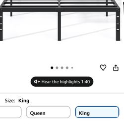 Bed frame Plateform
