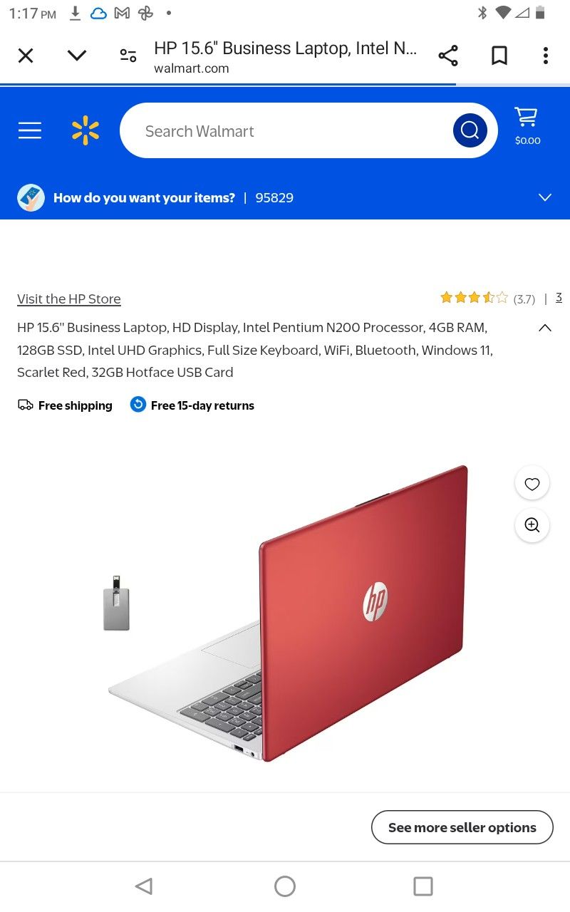 HP 15.6" Business Laptop
